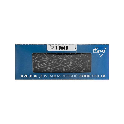 Гвоздь строительный 1.6х40 (уп.0.2кг) Tech-KREP 101997