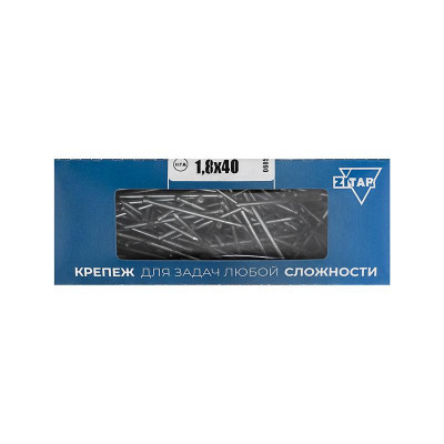 Гвоздь финишный 1.8х40 оцинк. (уп.0.25кг) Tech-Krep/Zitar 104845