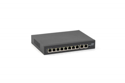 Коммутатор SKAT PoE-8E-2G v.2 PoE Plus 120Вт порты: 8-Ethernet 2-Uplink Бастион 4073