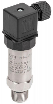 Преобразователь давления PPT20 0.5% 0-10Бар 4-20мА M20 DIN43650 ONI PPT-A-ST-010-4-20-3-2