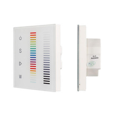 Панель Sens SR-2834RGBW-AC-RF-IN White (220VRGBW1 зона) (IP20 пластик) Arlight 022196