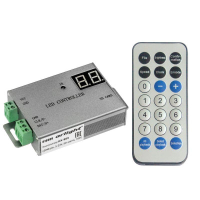Контроллер HX-805 (2048 pix 5-24В SD-карта ПДУ) Arlight 016999