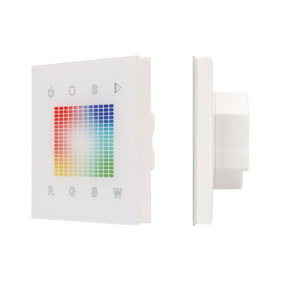 Панель Sens SR-2831S-AC-RF-IN White (220В RGB 1зон (IP20 пластик) Arlight 018277