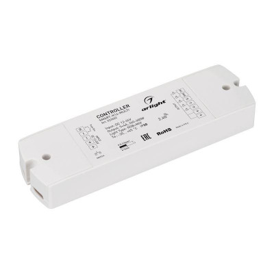 Контроллер SMART-K14-MULTI (12-24В 5х4А RGB-MIX 2.4G) (IP20 пластик) Arlight 023822
