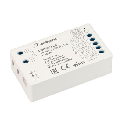 Контроллер ARL-SIRIUS-RGBW-SUF (12-24В 4х4А 2.4G) (IP20 пластик) Arlight 032351
