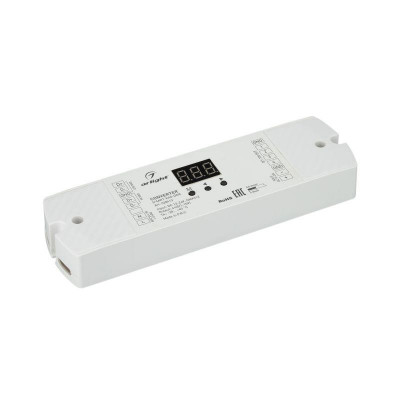 Конвертер SMART-K40-DMX (12-24В 0/1-10В) (IP20 пластик) Arlight 028413