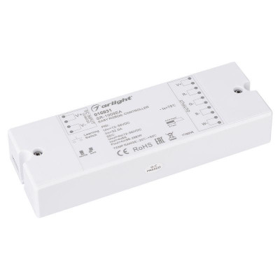 Контроллер SR-1009EA (12-36В 4х8А) (IP20 пластик) Arlight 016931