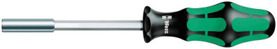 Отвертка-битодержатель магнит 812/1 Kraftform 120мм 1/4дюйм С 6.3 Wera WE-051205