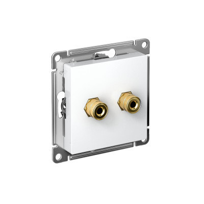 Аудиорозетка двойная AtlasDesign лотос SE ATN001387