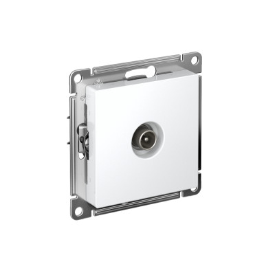 Розетка телевизионная оконечная TV AtlasDesign 1дБ механизм лотос SE ATN001391