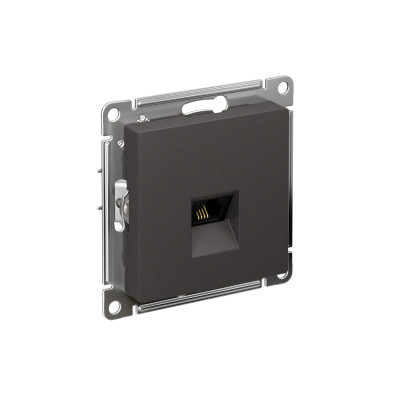 Розетка телефонная AtlasDesign RJ11 механизм базальт SE ATN001481