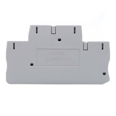 Изолятор торцевой для клеммы VPRTT-2.5-2P DKC D-VPRTT-2.5-2P