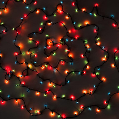 Гирлянда ES00200/4F 200 разноцв. миниламп 8 реж. IP20 11м SHLights 4607144113113