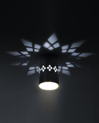 Светильник настенно-потолочный спот OL10 LD GX53 WH бел. подсветка 1 W ЭРА Б0050269