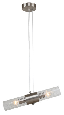 Светильник подвесной (подвес) Delia 3146-201 2хE14 40Вт модерн потолочный Rivoli Б0055512