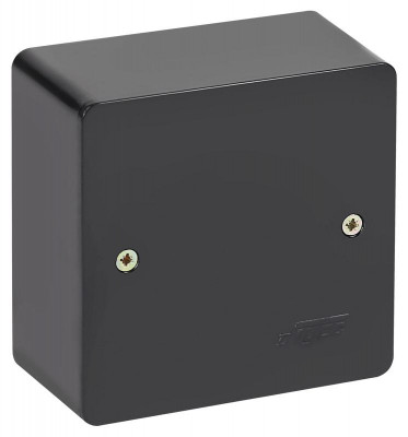 Коробка универсальная Тусо для кабель-каналов 85х85х42мм черн. Ruvinil 65015Ч