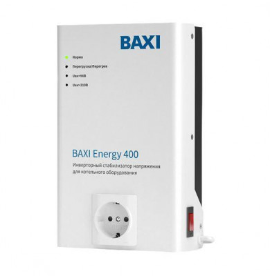 Стабилизатор инверторный Energy 400 для котельного оборудования для котлов любого типа Baxi НС-1215363