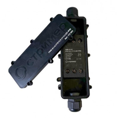 Устройство защиты от импульсных перенапряжений для светодиодного освещения РИФ-Э-I+II 275/12.5 (1+1)-LED IP66 Стример 112003