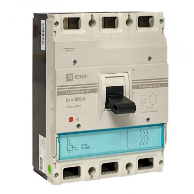 Выключатель автоматический 3п 400/400А 42кА ВА-99М-ОМ PROxima EKF mccb99-400-400m-om