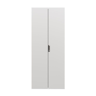 Дверь двойная сплошная IT-CQE 1200х600 RAL7035 DKC RGITCPED1260