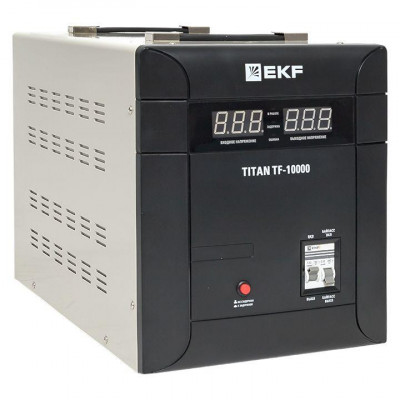 Стабилизатор напряжения электронный напольного исполнения TITAN -ТF-10000 EKF stab-TF-10000
