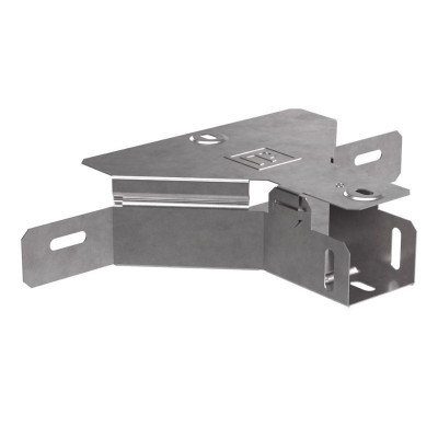 Ответвитель для лотка горизонтальный 50х50 с крышкой Стандарт Промрукав PR16.1172