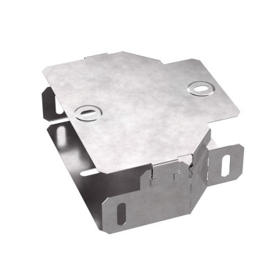 Переходник для лотка симметричный 100х50х50 с крышкой Стандарт Промрукав PR16.0565