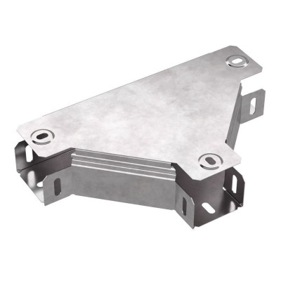 Ответвитель для лотка Т-образ. 50х50 с крышкой Стандарт Промрукав PR16.0566