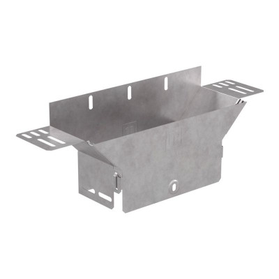 Ответвитель для лотка вертикальный 200х100 Стандарт с крышкой Промрукав PR16.0942