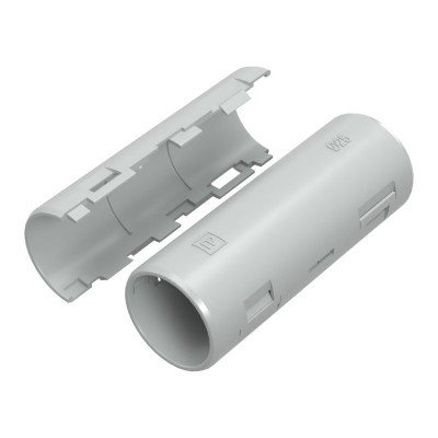 Муфта разборная d25мм атмосф. сер. (уп.40шт) Промрукав PR13.0411