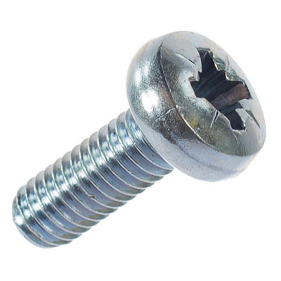 Винт с полуцилиндрической головкой М6х10 DIN 7985 нерж. (А2) (уп.500шт) Промрукав PR08.7446