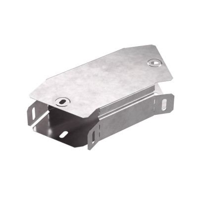 Угол горизонтальный 45 град. с крышкой 100х50 стандарт Промрукав PR16.0423