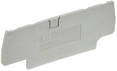 Заглушка для CP-MC 4 вывода 1.5кв.мм сер. IEK YCT22-00-4-K03-001-ZGL