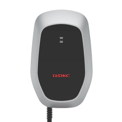 Станция зарядная переменного тока (AC) - EOS Charge 7.4кВт T2C 5м - RFID - WiFi - LAN - Power Meter DKC EC7CMETS