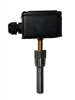 Датчик температуры погружной -50…150град.C 4...20мА 100мм =15...35В с гильзой SE SPTC100