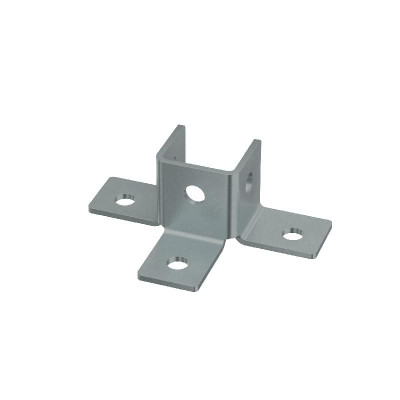 Пластина угловая тройная короткая HD85 КМ LO55248