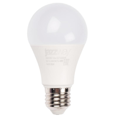 Лампа светодиодная низковольтная PLED-A60 MO 10Вт 6500К холод. бел. E27 12-48В AC/DC Pro JazzWay 5050532