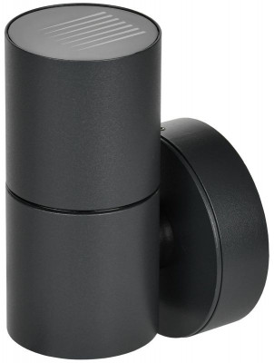 Светильник 5112 GU10 IP65 уличный настенный черн. IEK LT-UPU0-5112-GU10-1-K02