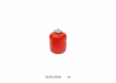 Бак расширительный вертикальный RV 8л красн. (90шт/пал) VALFEX VF.RV.0008