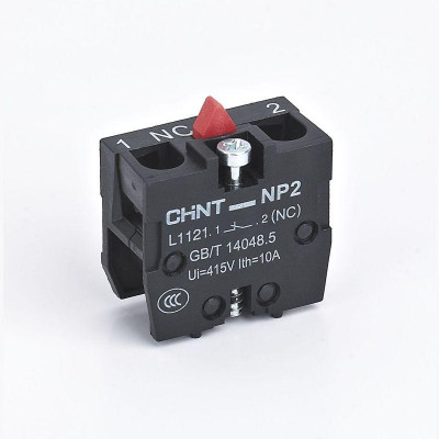 Блок контактный для кнопочного поста NP2 NP2-L1121 1НЗ (R) CHINT 683968