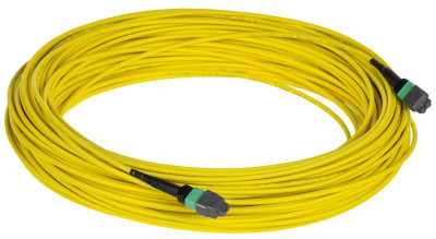 Сборка кабельная MPOF-MPOF тип А 12 SM OS2 25м ITK FAP0902-MPOF-MPOF-12A-025