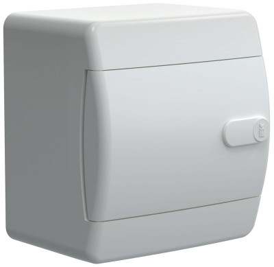 Корпус ЩРН-П-4 UNION Compact IP41 бел. дверь пластик. IEK UIC-KP13-N-04-41-K01