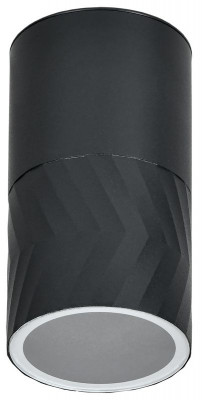 Светильник 5110 GU10 IP65 уличный потолочный черн. IEK LT-UPU0-5110-GU10-1-K02