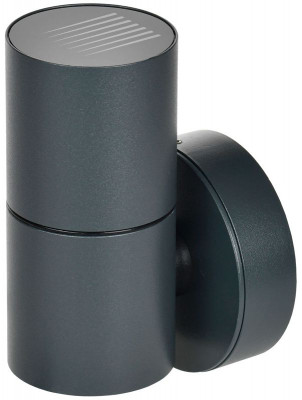 Светильник 5112 GU10 IP65 уличный настенный сер. IEK LT-UPU0-5112-GU10-1-K03