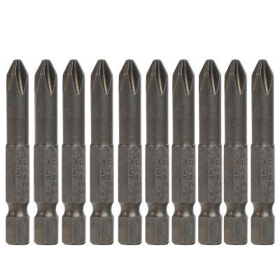 Бита PH2 сталь S2 длина 50мм в пластиковом боксе (уп.10шт) PATRIOT 350006550