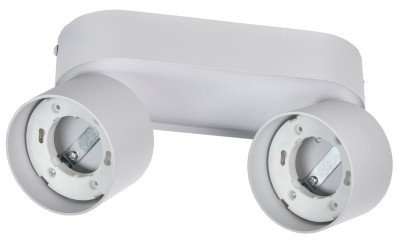 Светильник 4042 2хGX53 настенно-потолочный бел. IEK LT-USB0-4042-GX53-1-K01