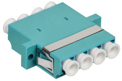 Адаптер оптический проходной LC-Quad OM3 UPC ITK FC-LCQ-UPC-03