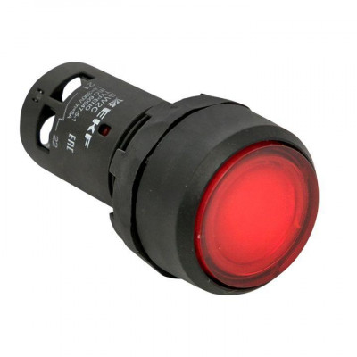 Кнопка SW2C-10D с подсветкой красн. NC 230В PROxima EKF sw2c-md-r-nc