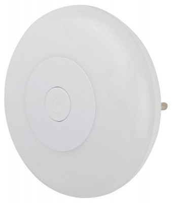 Светильник светодиодный NN-632-SW-W ночник в розетку с выкл. бел. Эра Б0057215