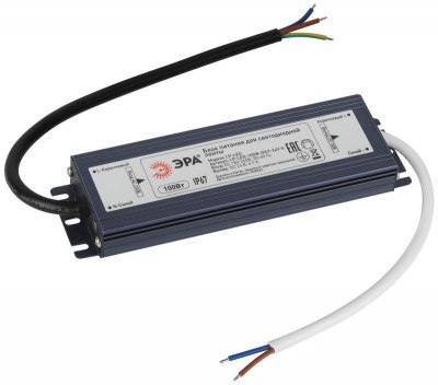 Блок питания для светодиодной ленты LP-LED 100Вт IP67 24В Slim Эра Б0061145